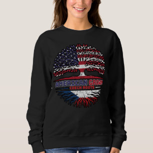 Czech Republic Czech US American USA United States Sweatshirt