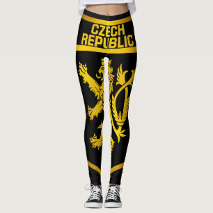 Czech Republic Emblem Leggings