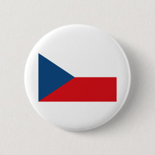 Czech Republic Flag 6 Cm Round Badge