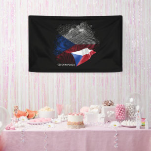Czech Republic flag Banner