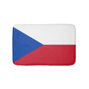 Czech Republic flag Bath Mat