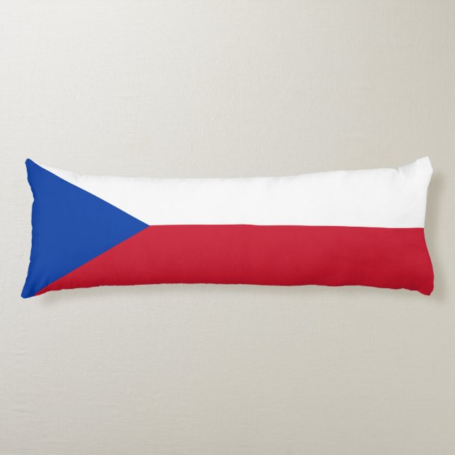 Czech Republic flag Body Cushion (Front)