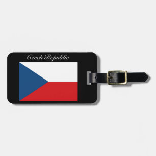 Czech Republic Flag - Ceska Republika Luggage Tag