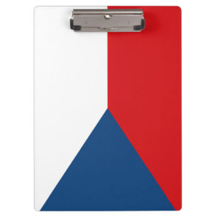 Czech Republic Flag Clipboard