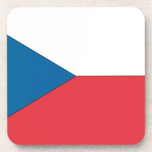 Czech Republic Flag Coaster