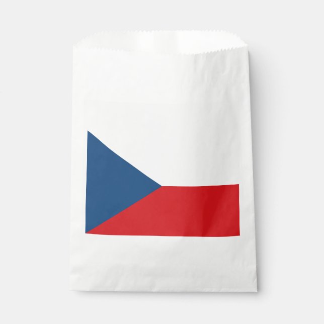 Czech Republic Flag Favour Bag (Front)