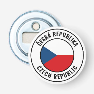 Czech Republic Flag Gorgeous Patriotic Bottle Opener