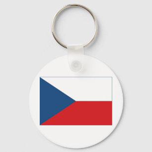 Czech Republic Flag Key Ring