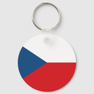 Czech Republic Flag Key Ring