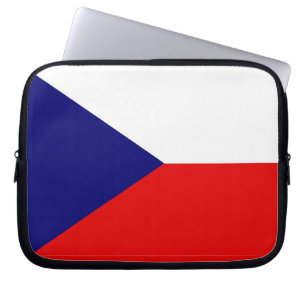 Czech Republic Flag Laptop Case