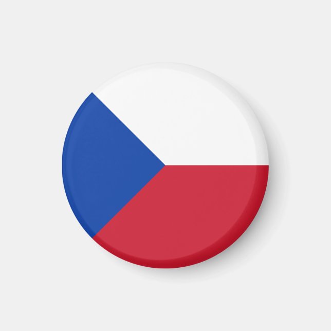 Czech Republic flag Magnet (Front)