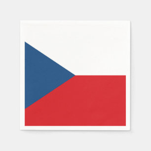Czech Republic Flag Napkin
