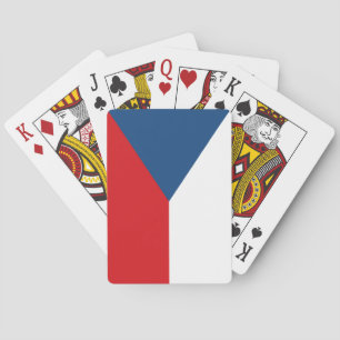 Czech Republic Flag Playing Cards