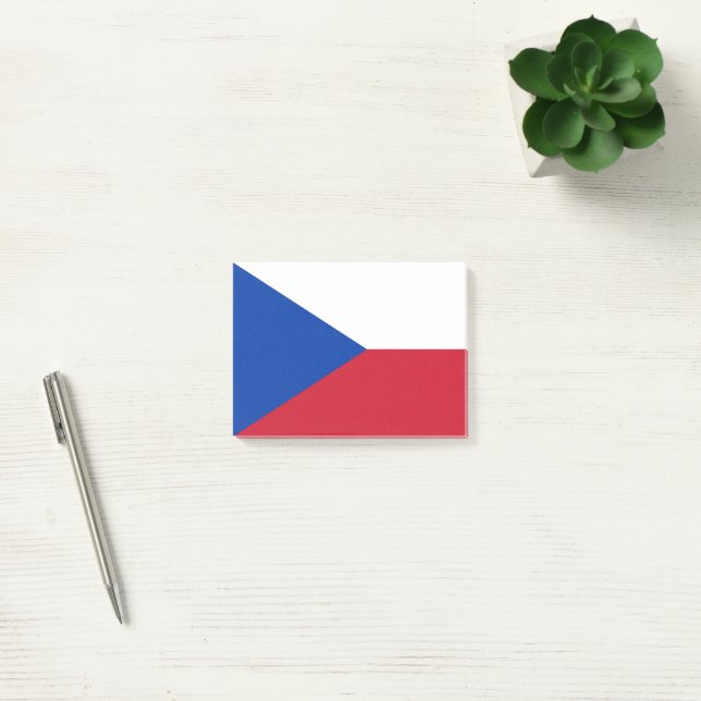 Czech Republic flag Post-it Notes (Office)