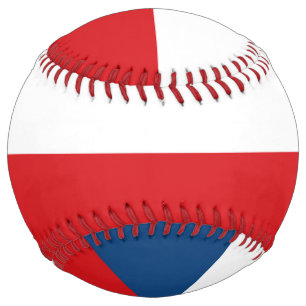 Czech Republic Flag Softball
