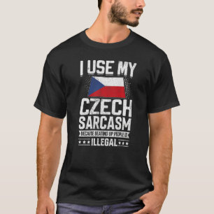 Czech Republic Flag Souvenirs For Czechs Men & Wom T-Shirt