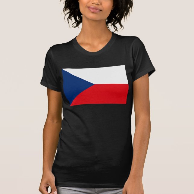 Czech Republic Flag T-shirt (Front)