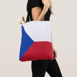 Czech Republic flag Tote Bag
