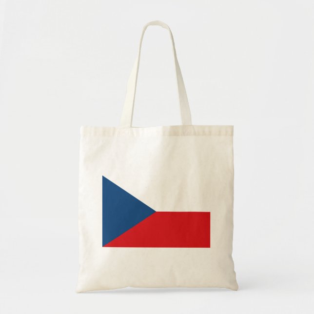 Czech Republic Flag Tote Bag (Front)