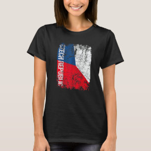 CZECH REPUBLIC Flag Vintage Distressed CZECH REPUB T-Shirt
