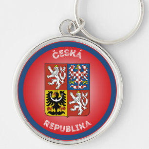 Czech Republic Heritage Emblem Key Ring