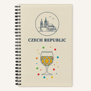 Czech Republic Heritage & Prague Castle Photo Notebook