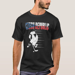 Czech Republic Ice Hockey Fans Czech Hockey Team T-Shirt