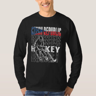 Czech Republic Ice Hockey Fans Czech Hockey Team T-Shirt