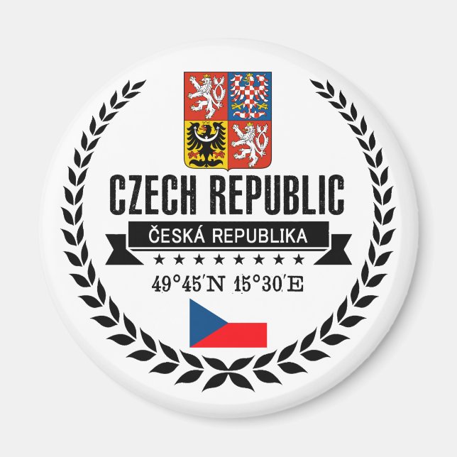 Czech Republic Magnet (Front)