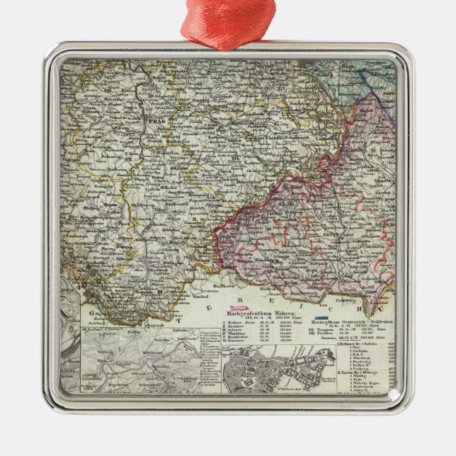 Czech Republic Metal Tree Decoration (Front)