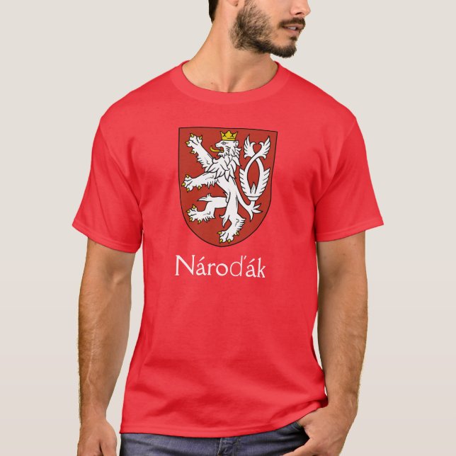 Czech Republic Nároďák T-Shirt  (Front)
