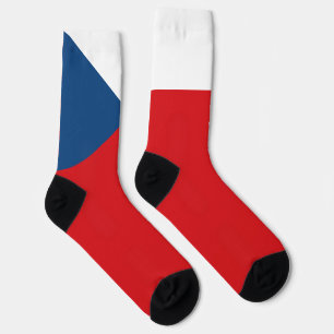 Czech Republic National Flag of Czechia Patriotic Socks