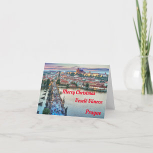 Czech Republic : Prague Christmas Card
