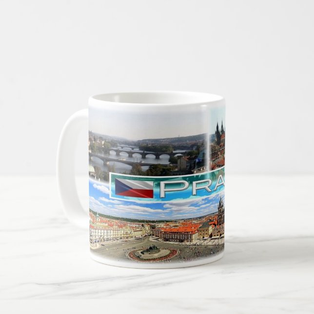 Czech Republic - Prague - Prag - Praha - Coffee Mug (Front Left)
