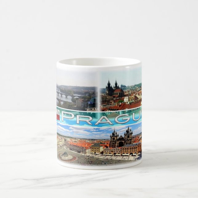 Czech Republic - Prague - Prag - Praha - Coffee Mug (Center)