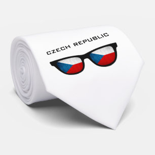 Czech Republic Shades custom text & colour tie