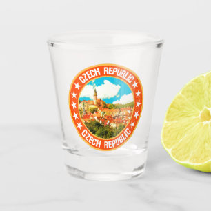 Czech Republic Shot Glass