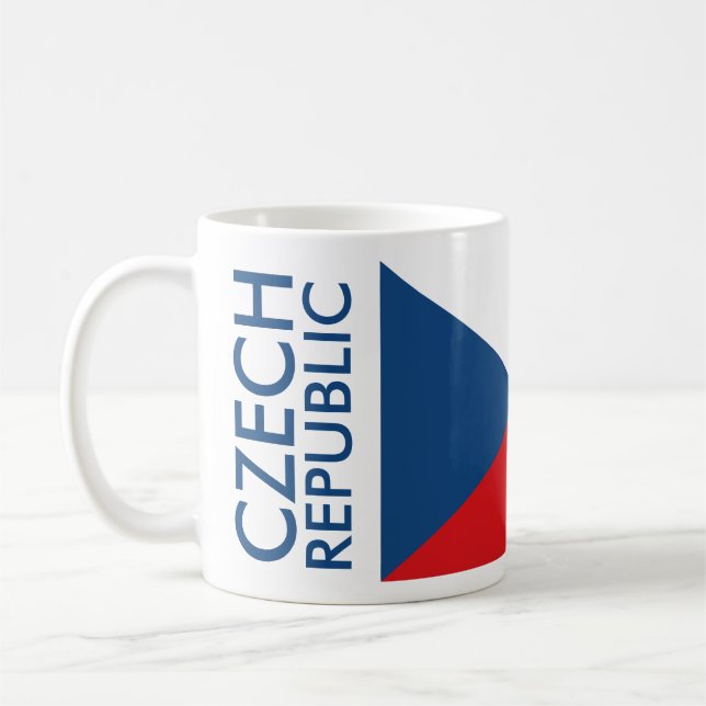 CZECH REPUBLIC SOCCER COFFEE MUG (Left)
