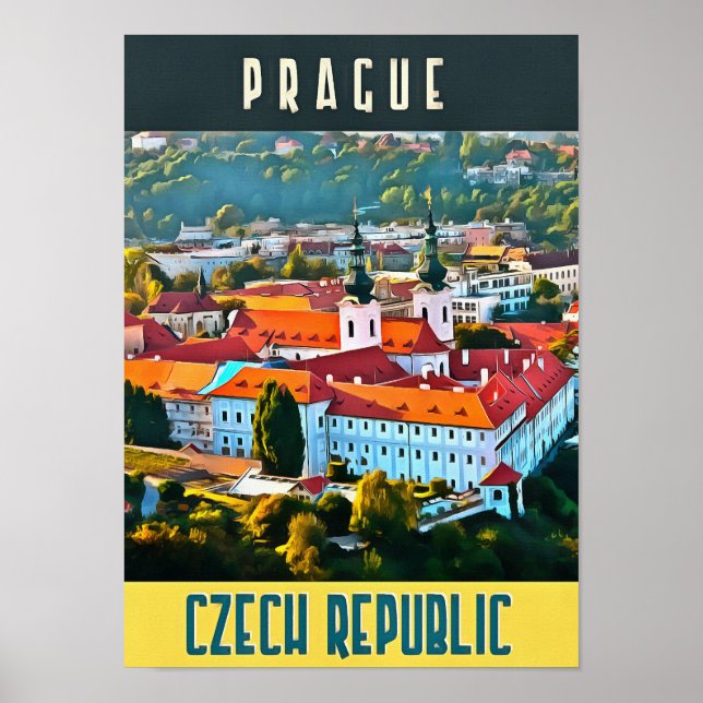 Czech Republic Tourism Poster (Front)