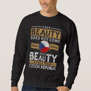 Czech Women And Men Sweatshirt