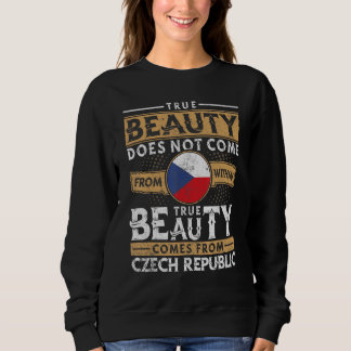 Czech Women And Men Sweatshirt
