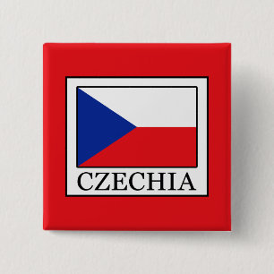 Czechia 15 Cm Square Badge