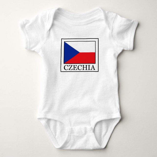 Czechia Baby Bodysuit (Front)