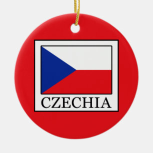 Czechia Ceramic Ornament