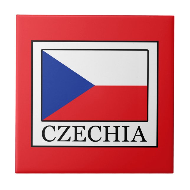 Czechia Ceramic Tile (Front)