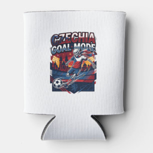 Czechia Goal Mode Skeleton Striker Nations Streetw Can Cooler