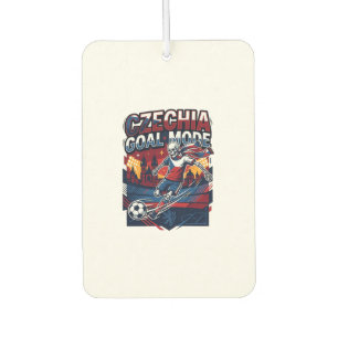 Czechia Goal Mode Skeleton Striker Nations Streetw Car Air Freshener