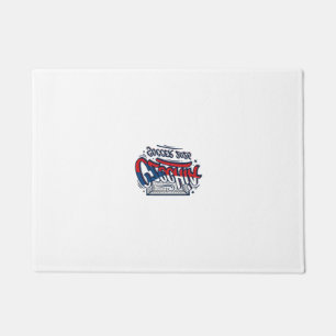 Czechia Soccer 2026 Soccer Bold Country Typography Doormat