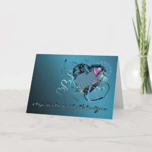 Czechoslovakian valentine's day greeting card - He