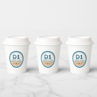 D1 to DDS  Dental Student Tote Bag Paper Cups